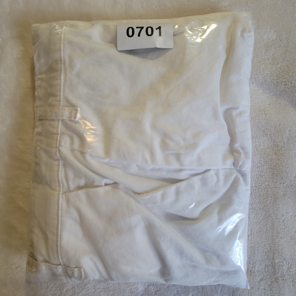NWT Torrid Belle Isle Trouser Women 22 White Wide Leg Ankle Cloud Dancer - Picture 12 of 12